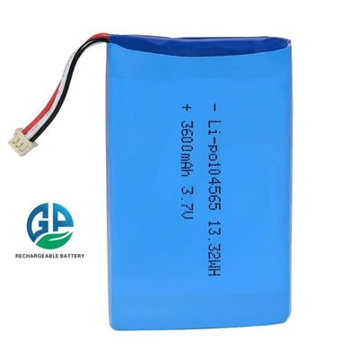 104565 3,7в 3600mah Ли полимерная батарея для электроника Power Bank
