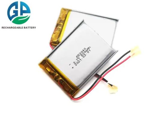 Сертифицированная KC литий-полимерная батарея 800 мАч 653040 LiPo с 500 циклами зарядки