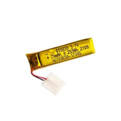 3.7V 70mah 400830 Полимерная аккумуляторная батарея Литовская батарея высокая скорость разряда батарея