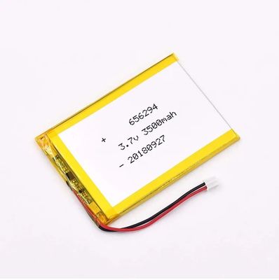 Высокопроизводительная литий-ионная полимерная липо 3,7В 4000mAh 656294 или индивидуальная литий-ионная полимерная батарея высокой емкости