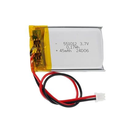 Малый размер 45mAh 3.7V Литий полимерный аккумулятор перезаряжаемый аккумулятор LiPo для наушников TWS