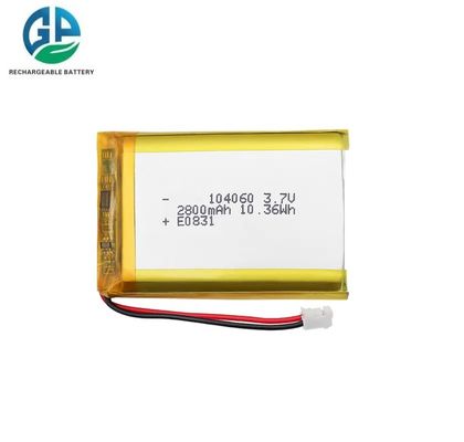 104060 2800mAh 3.7V перезаряжаемая батарея для слухового аппарата Литиевые полимерные батареи 3.7v Липо батареи FCC CB CE KC