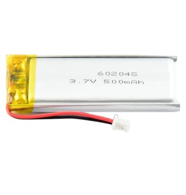3.7V 500mAh 602045 Литий полимерный липо аккумулятор перезаряжаемый литий-ион для косметических устройств