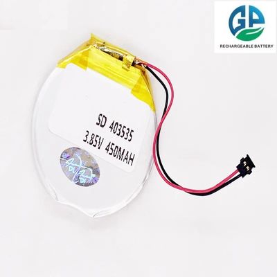 KC Custom Battery 3.7v 450mah Ли-полимерный аккумулятор 453535 3.7v 450mah перезаряжаемый литий-ионный литий-полимерный круглый липо аккумулятор