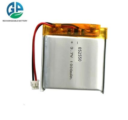 Акумулятор с высокой емкостью перезаряжаемый KC Li Ion 852550 3.7V 1000mAh 3.7Wh 20C Li-полимерная батарея батарея