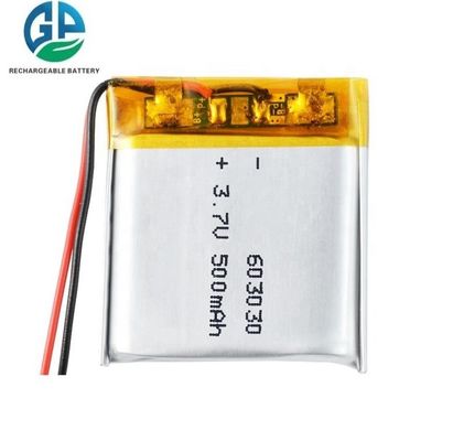 KC IEC62133 Утвержденный 3,7V 550mAh Литий-ионный полимерный аккумулятор с перезаряжаемой липоаккумуляторной батареей