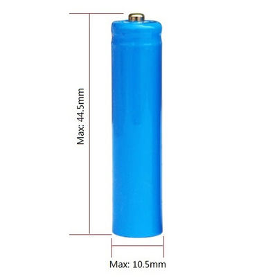320mAh 3.7V перезаряжаемые AAA определяют размер литий-ионный аккумулятор 10440 для зубной щетки