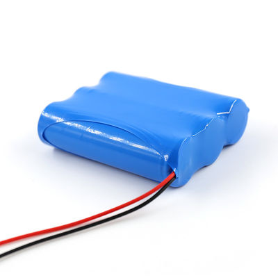 Аккумуляторная батарея ICR 18650 3s1p 11.1V 2600mAh литий-ионная с 500 циклами зарядки