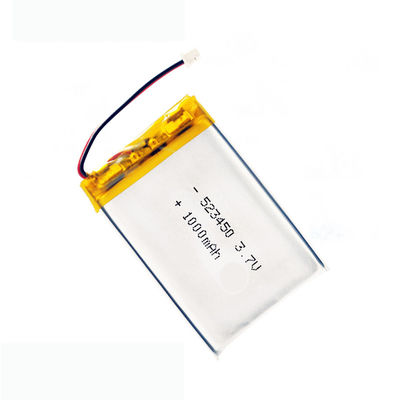 523450 Lipo 3,7V 1000mAh KC аккумулятор с 500-кратным циклом жизни для солнечного света