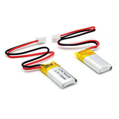 3.7V 120mAh 501225 Размер Литий полимерный аккумулятор Липо перезаряжаемый литий аккумулятор с разъемом