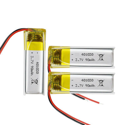 Батарея 3.7V 80mAh полимера лития 401030 для шлемофона Bluetooth