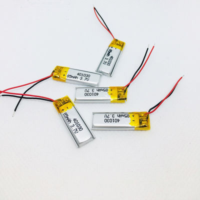 3.7V 90mAh 401030 литий-полимерный аккумулятор для умных устройств с 500 циклами зарядки